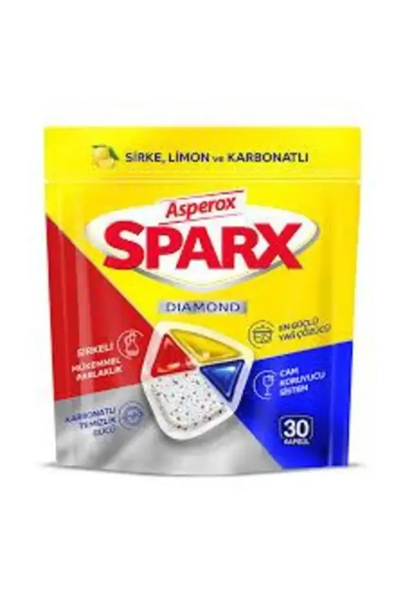 Asperox Sparx Bulaşık Makinesi Kapsülü 30 Yıkama - 1