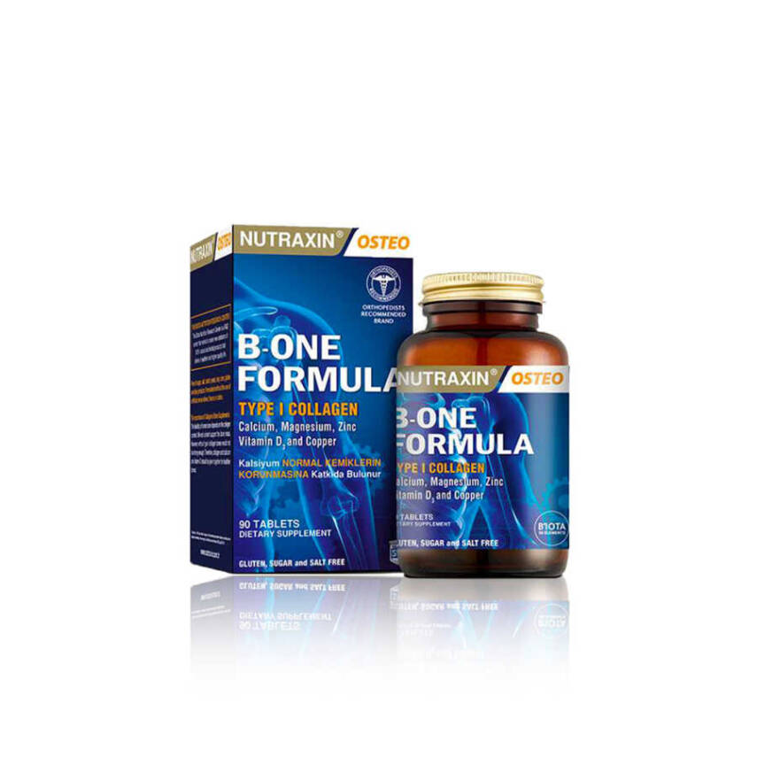 Nutraxin B-One Formula - Özel Destek 90 Tablet Kalsiyum Plus - 2