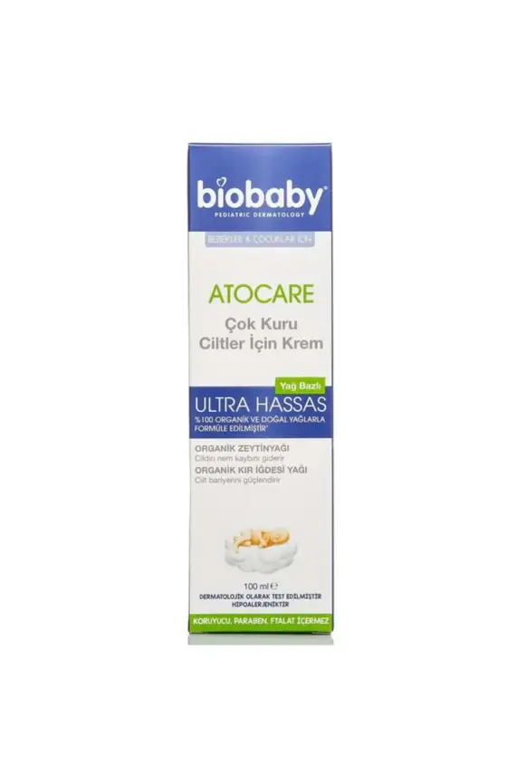 Biobaby Kuru ve Çok Kuru Ciltler İçin Krem 100 ml - 1