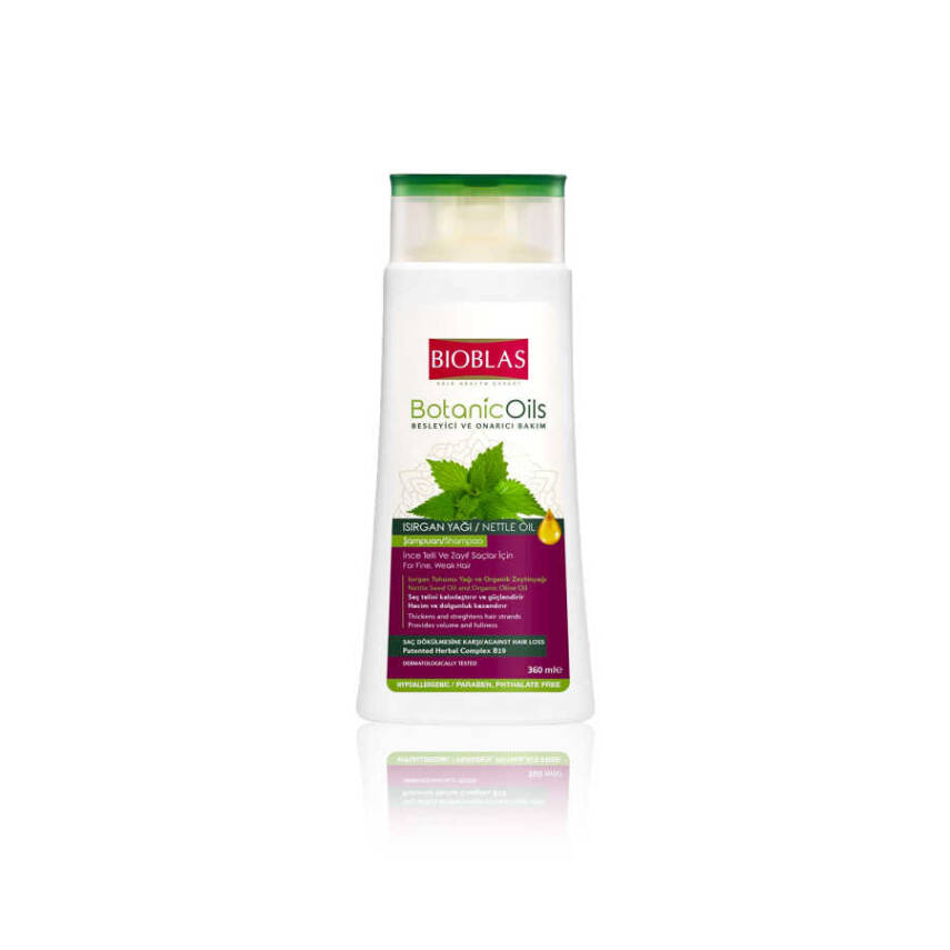 Bioblas Botanıc Oıls Isırgan (İnce Telli ve Zayıf Saçlar) - 360 ml - 1