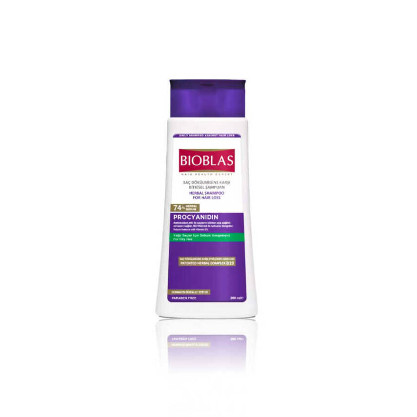 Bioblas Saç Dökülmesine Karşı Procyanidin (Yağlı Saçlar için Şampuan) - 360 ml - 1