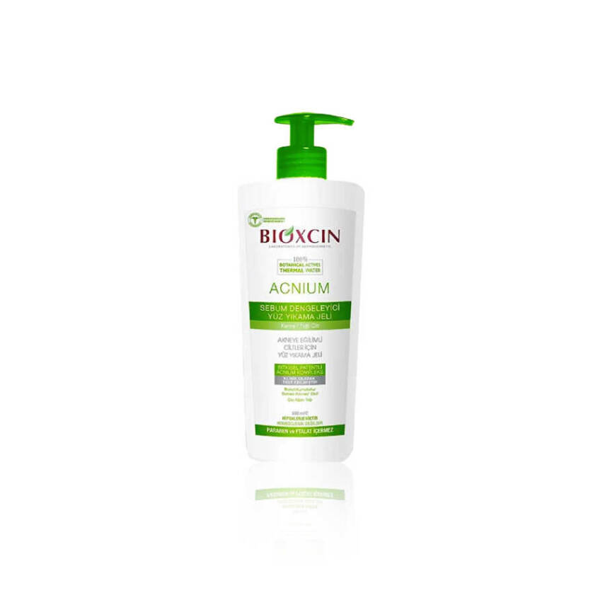 Bioxcin Acnium Sebum Dengeleyici Yüz Yıkama Jeli (500ml) - 1
