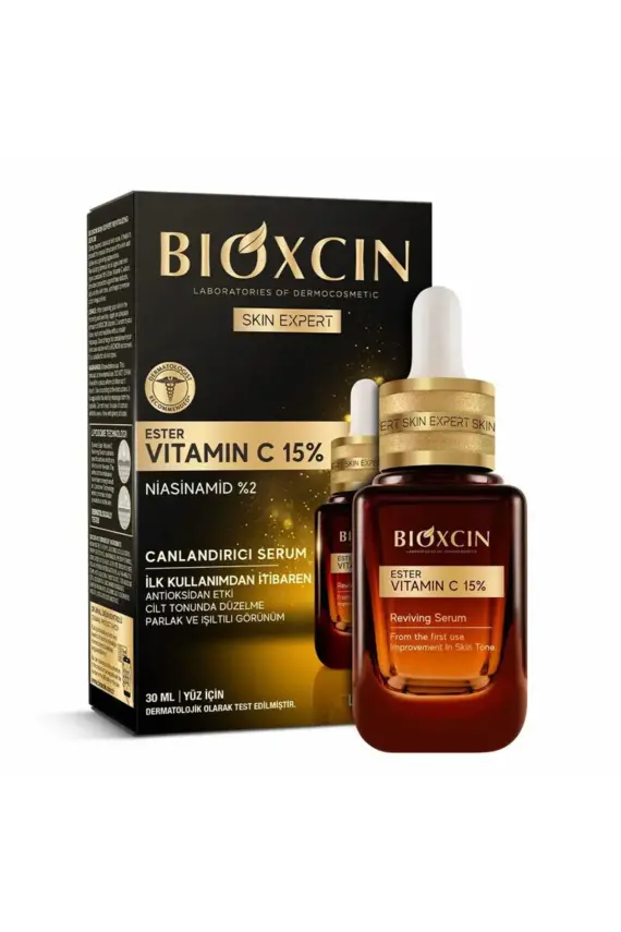 Bioxcin Skin Expert Ester Vitamin C %15 Canlandırıcı Serum 30 ml - 1