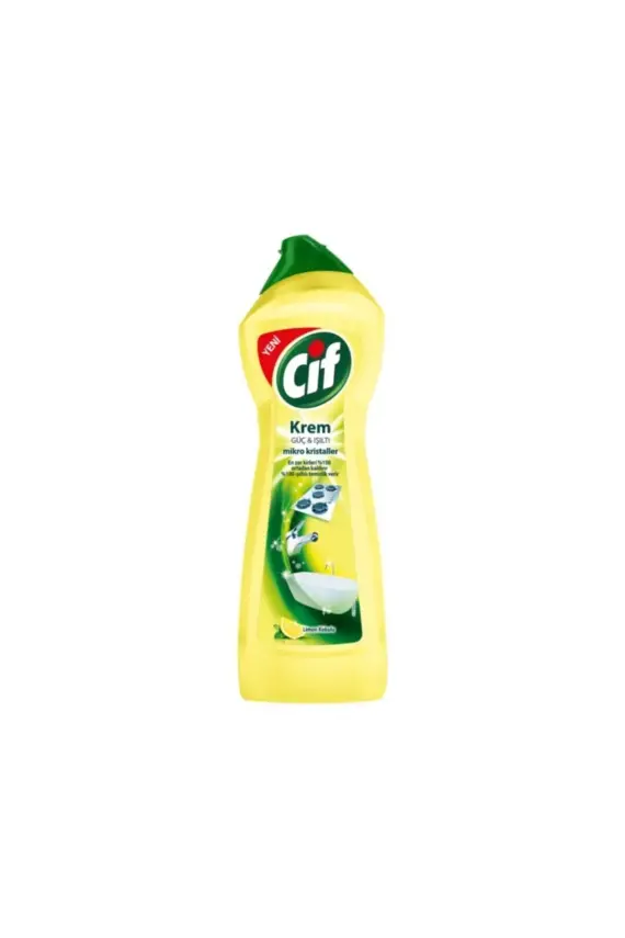 Cif Krem Limon Kokulu Temizleyici 750 ml - 1