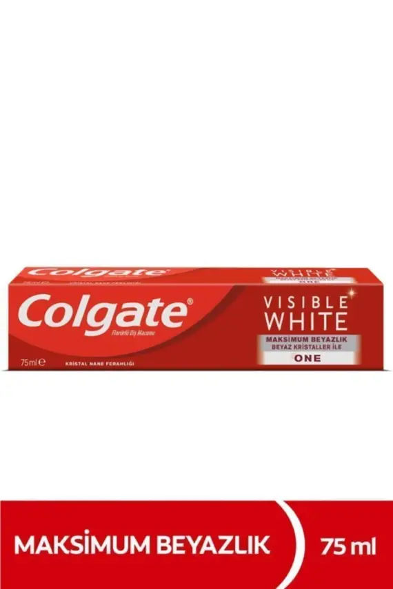 Colgate Visible White Maksimum Beyazlık Beyazlatıcı Diş Macunu 75 ml - 1