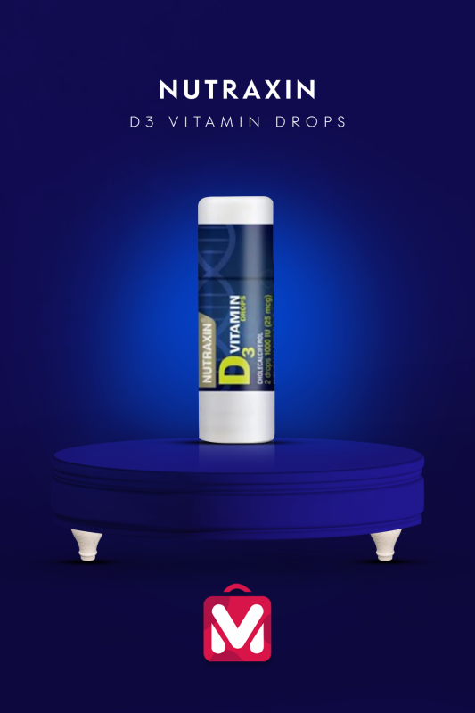 Nutraxin D3 Vitamin Damla 10 ml - 1