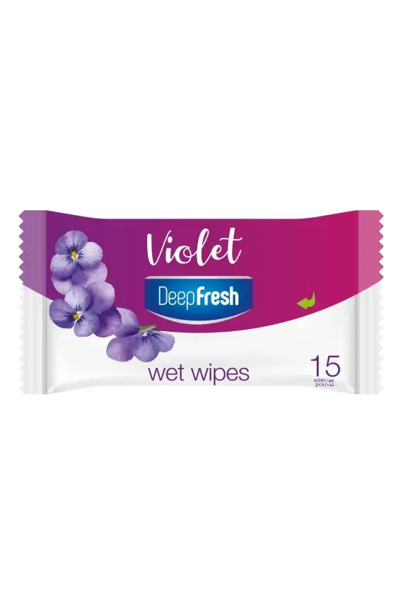 Deep Fresh Flower Islak Cep Mendili 15 Yaprak - 1