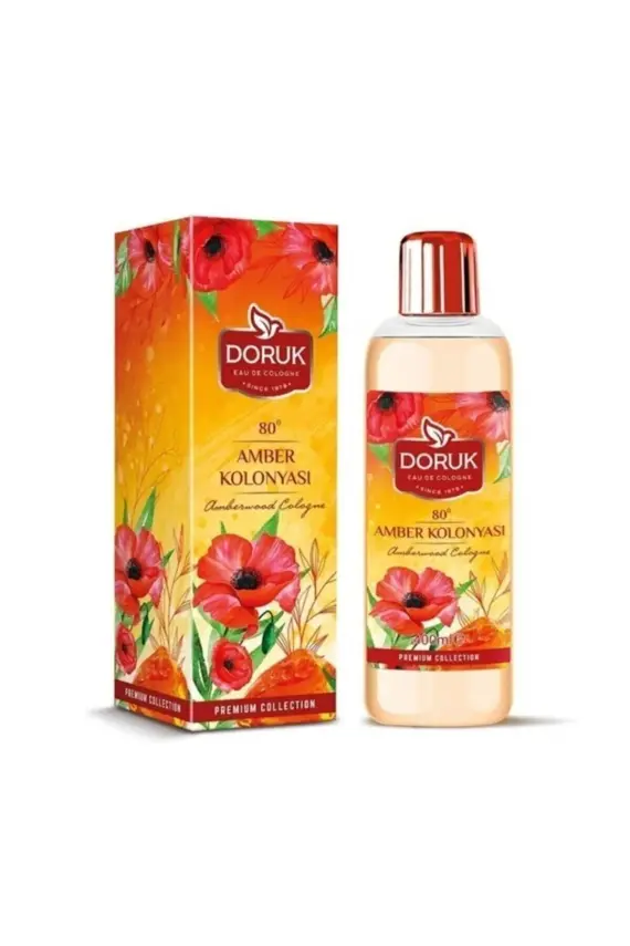 Doruk Amber Kolonyası 80 Derece 400 ml Pet Şişe - 1