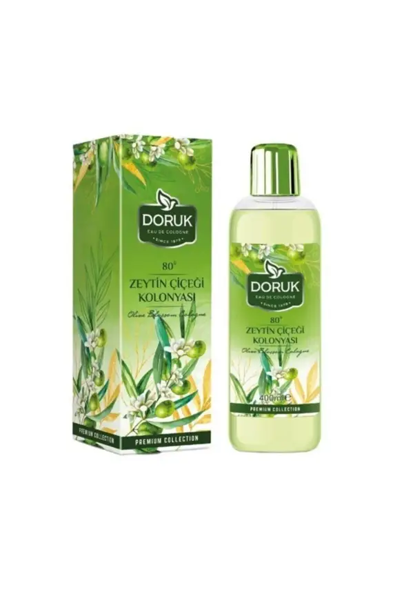 Doruk Zeytin Çiçeği Kolonyası 80 Derece 400 ml - 1
