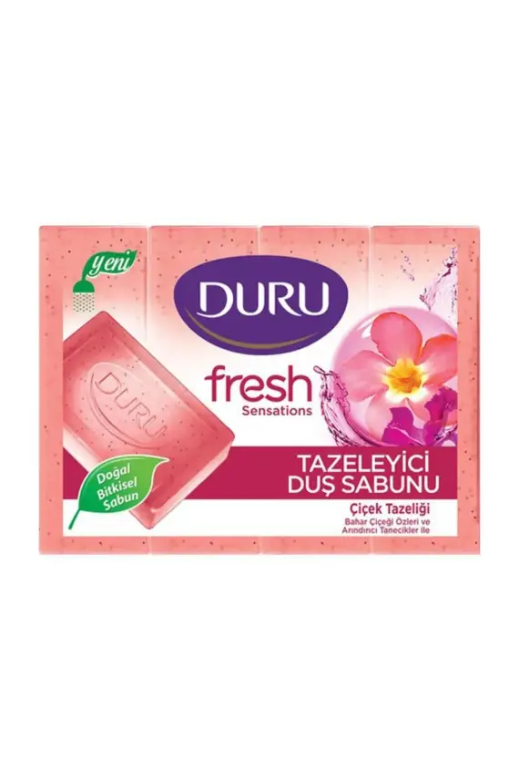 Duru Fresh Duş Sabunu Çiçek Tazeliği 4'lü - 1
