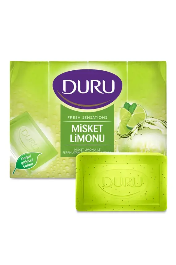 Duru Fresh Sensations Misket Limonu 4 Adet Duş Sabunu - 1