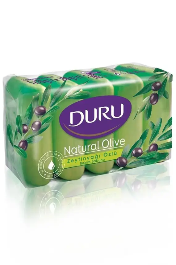 Duru Saf & Doğal Zeytinyağı Özlü Duş Sabunu 4'lü - 1