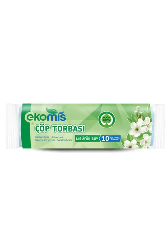Ekomis Büyük Boy Çöp Poşeti (Mavi) - 1