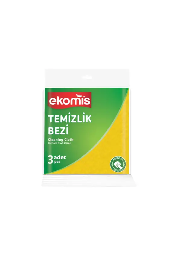Ekomis Temizlik Bezi 3'lü - 1