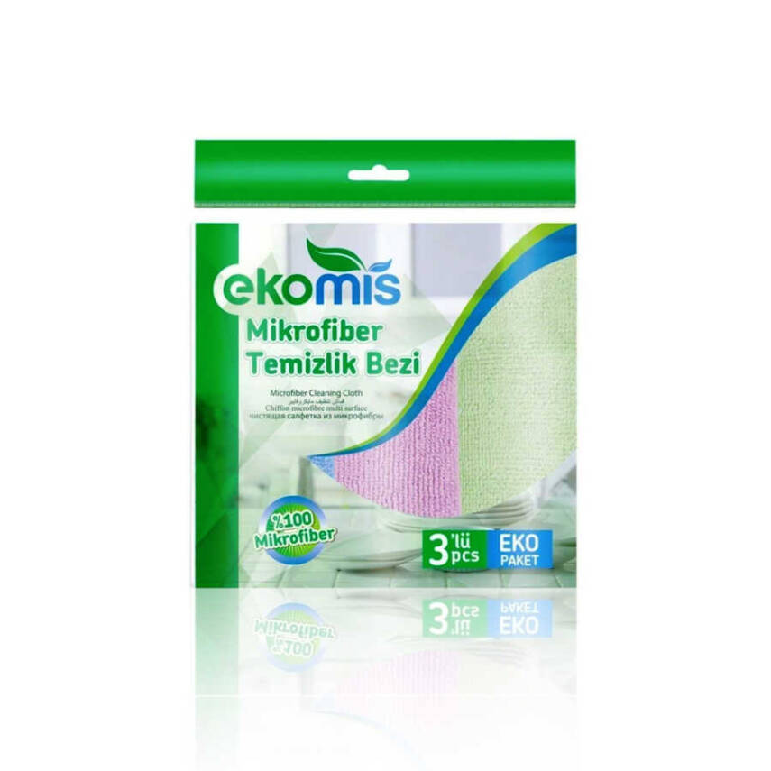 Ekomis Temizlik Bezi 3'lü - 1