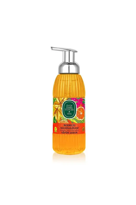 Eyüp Sabri Tuncer Bodrum Mandalinası Doğal Zeytinyağlı Köpük Sabun 500 ml - 1
