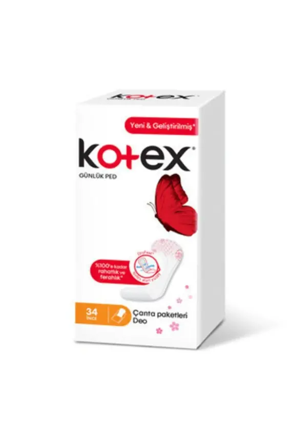 Kotex İnce Günlük Ped Parfümlü - 1