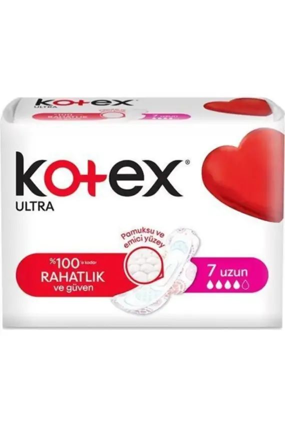 Kotex Ultra Uzun Ped 7'li - 1
