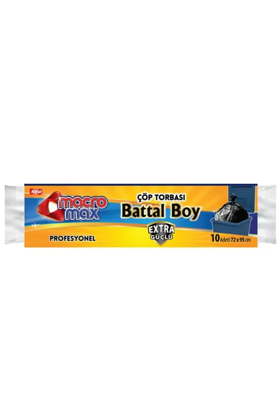 Macromax Profesyonel Çöp Torbası Battal Boy - 1