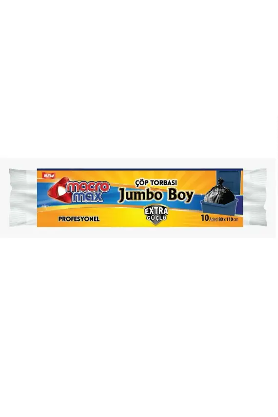 Macromax Profesyonel Çöp Torbası Jumbo Boy - 1