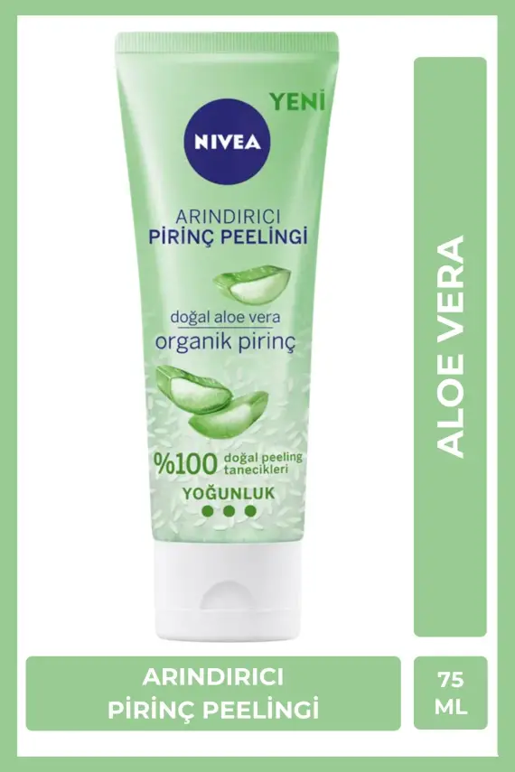 Nivea Arındırıcı Organik Pirinç Peeling 75ml - Yağlı ve Karma Cilt Tipleri - 1