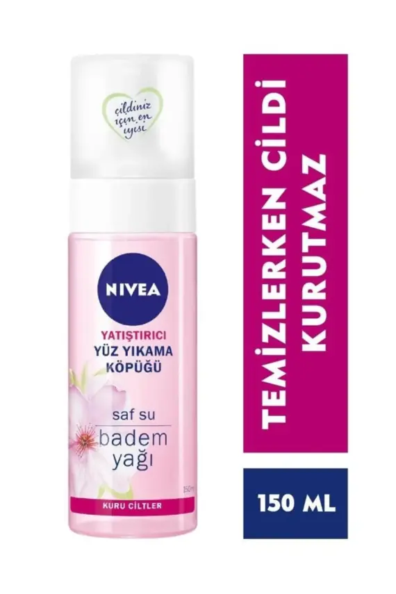 Nivea Yatıştırıcı Yüz Yıkama Köpüğü 150ml - Kuru & Hassas Ciltler - 1