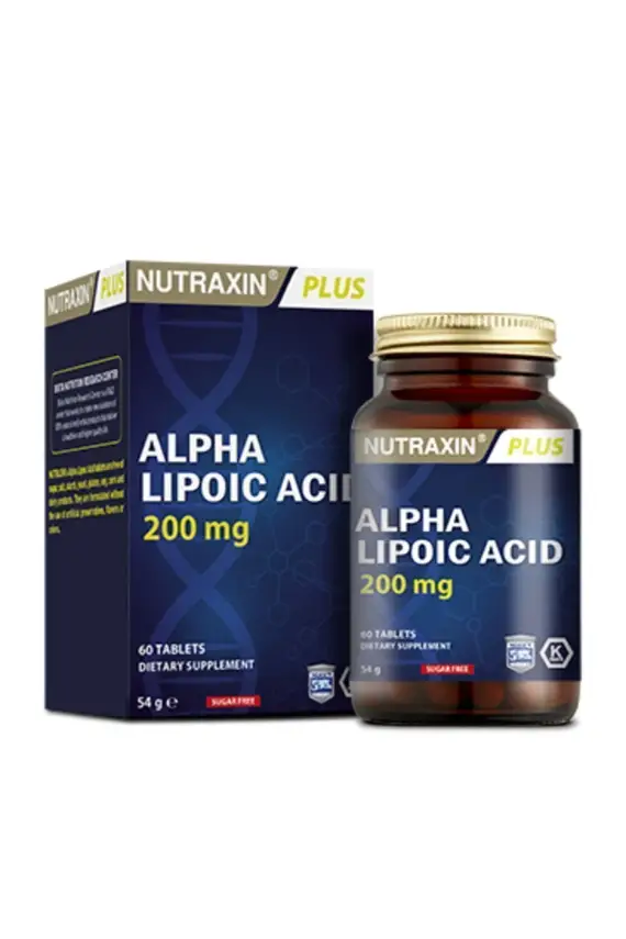 Nutraxin Alpha Lipoic Acid 200 Mg 60 Tablet - Özel Destek - 1