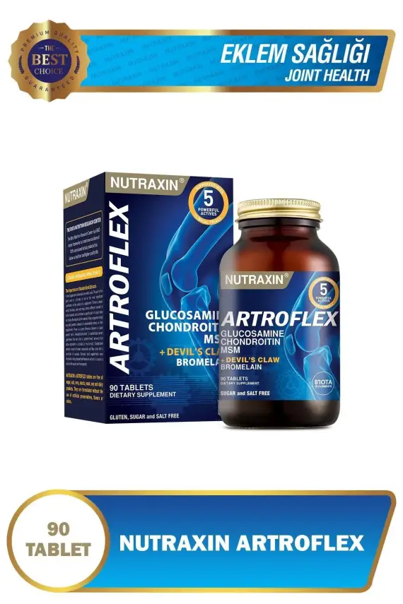 Nutraxin Artroflex 90 Tablet - Glukozamin Gıda Takviyesi - 1