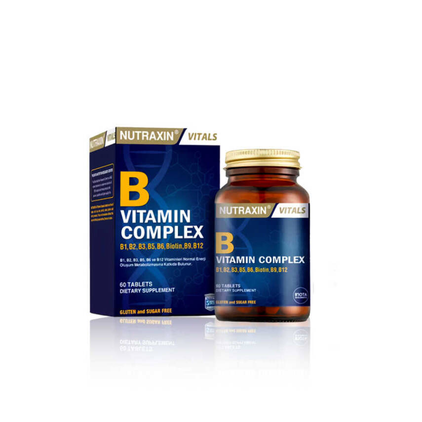 Nutraxin B Vitamin Complex - B Vitamini Takviyesi - 2
