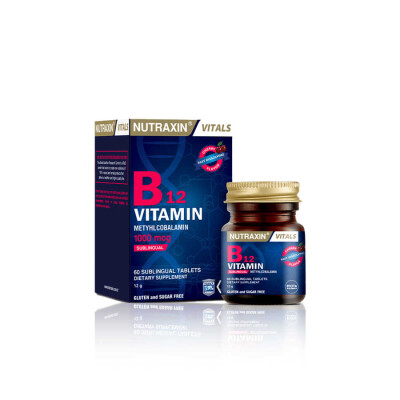 Nutraxin B12 Vitamini (1000 Mcg) - Dil Altı Tableti - 2