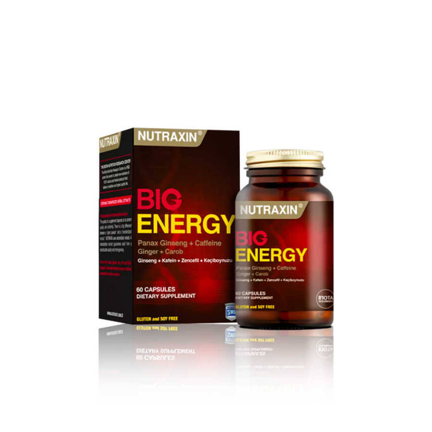 Nutraxin Big Energy - Vitamin Takviyesi 60 Tablet - 2