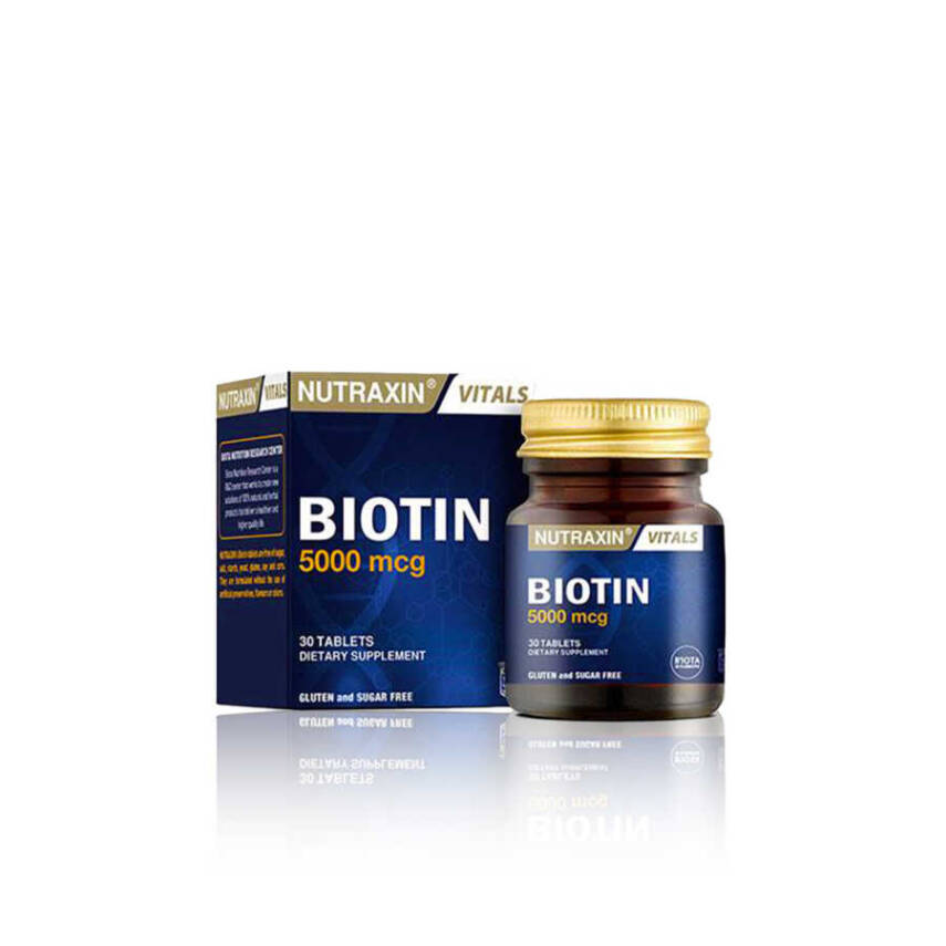 Nutraxin Biotin 5000 mcg - 2