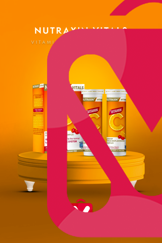 Nutraxin C Vitamini Çiğneme Tableti (28 adet) - 1