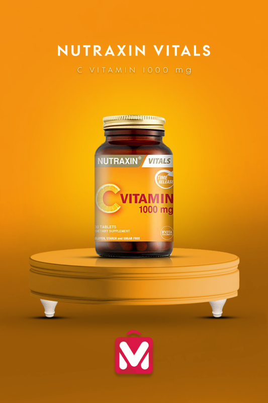 Nutraxin C Vitamini Tableti - C Vitamini Takviyesi - 1