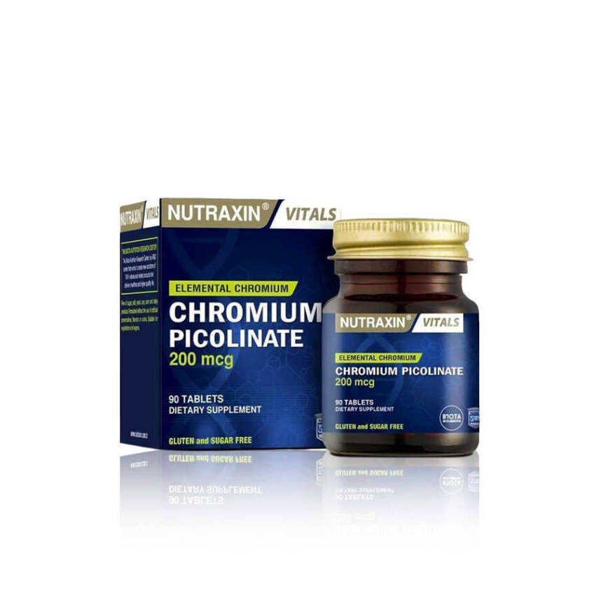 Nutraxin Chromium Picolinate - Krom Takviyesi - 2
