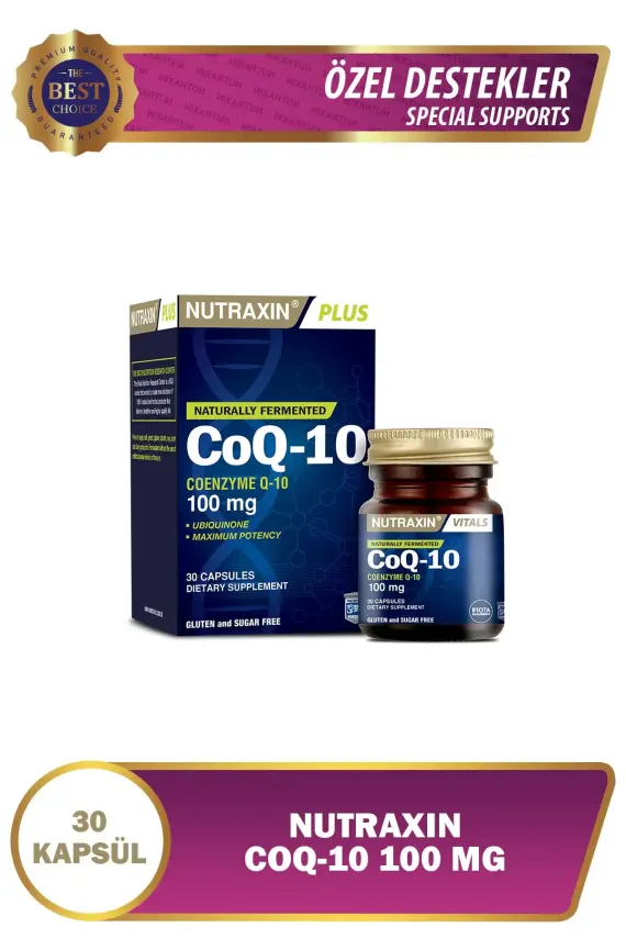 Nutraxin Coq-10 Takviye Edici Gıda 30 Yumuşak Kapsül - 1