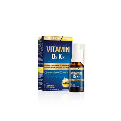 Nutraxin D3K2 - Gıda Takviyesi - 2