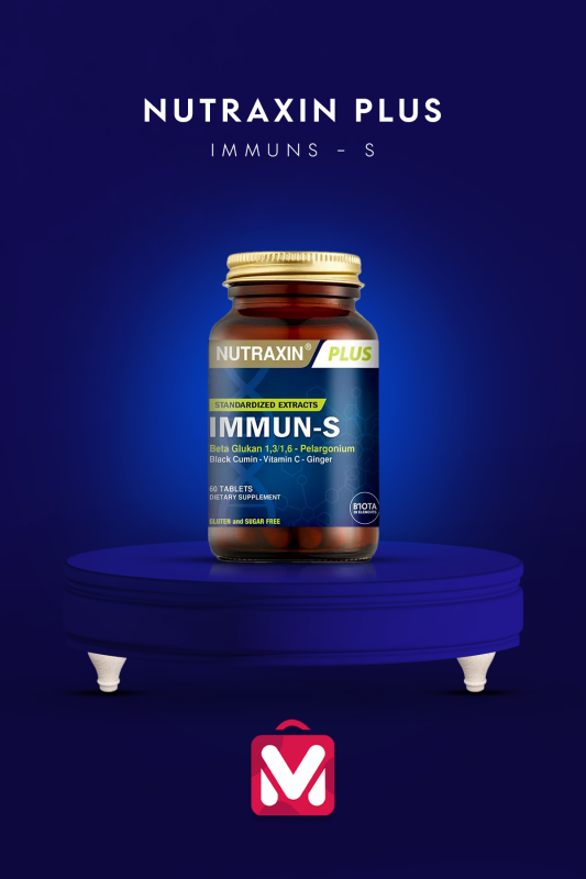 Nutraxin Immun-S - Vitamin Takviyesi 60 Tablet - 1