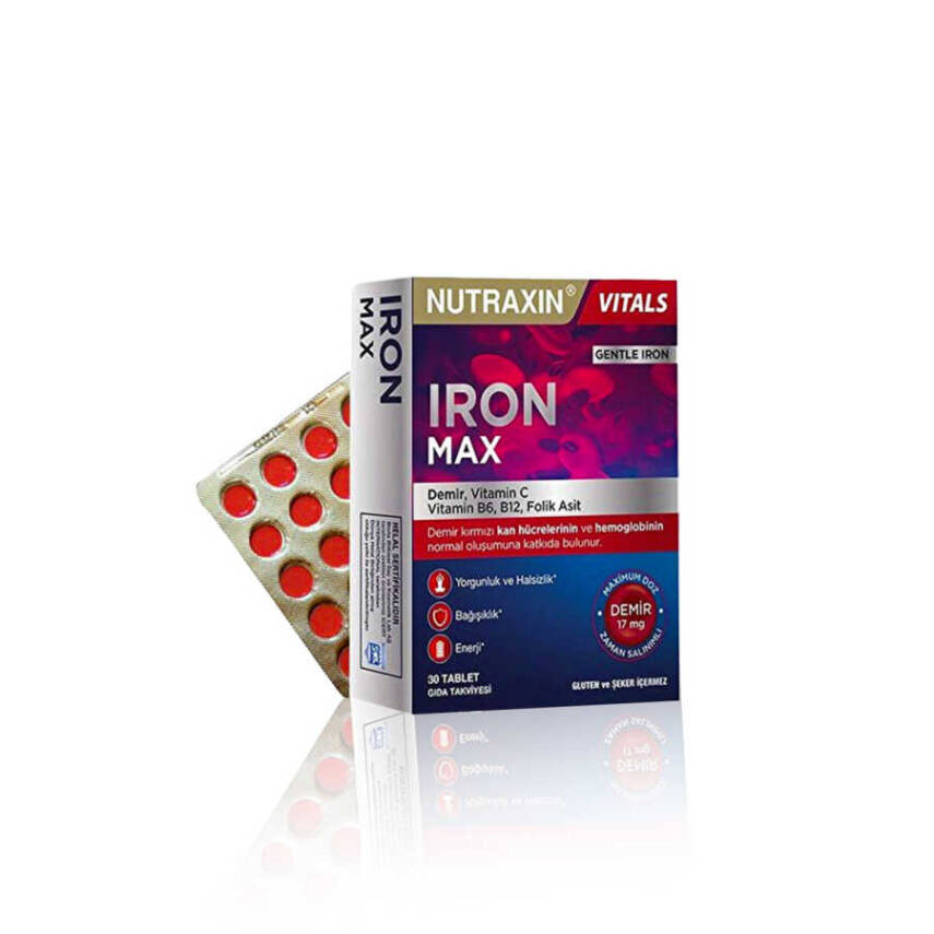 Nutraxin Iron Max - 30 Tablet - 2