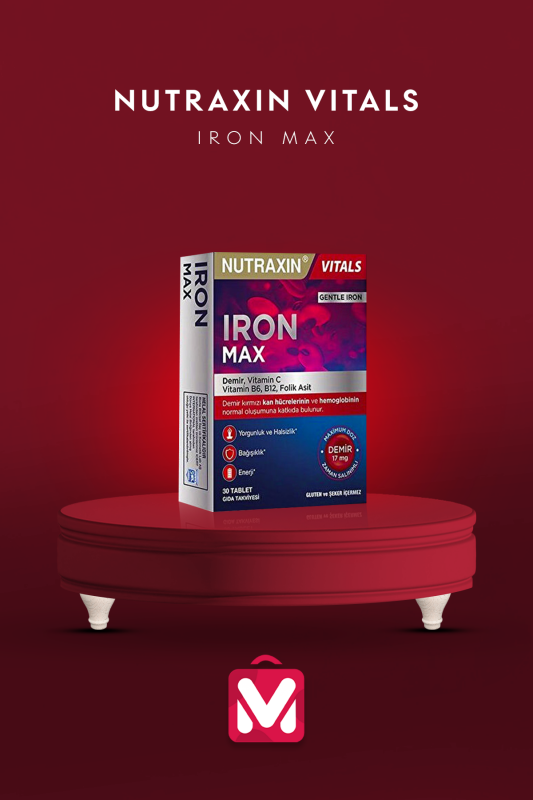 Nutraxin Iron Max - 30 Tablet - 1