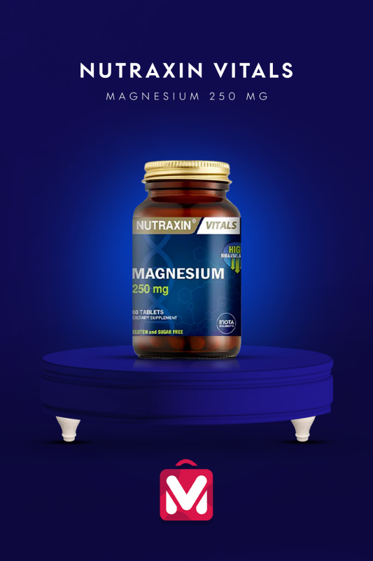 Nutraxin Magnesium Citrate - Magnezyum Takviyesi - 1