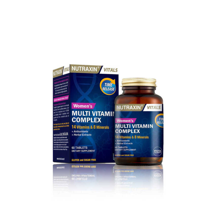 Nutraxin Multivitamin Kadın, Multivitamin & Mineral Complex - 2