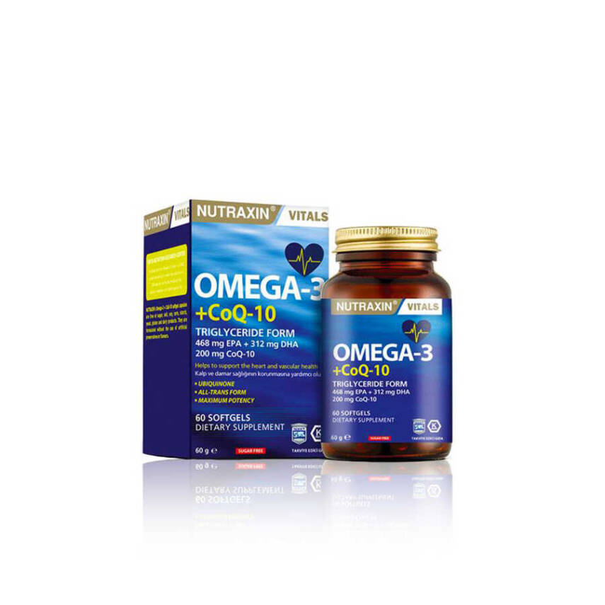 Nutraxin Omega 3 Takviyesi Koenzim Q10 - 2