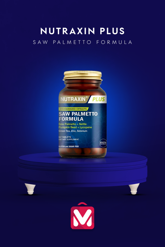 Nutraxin Saw Plametto - Formula Özel Destek 60 Tablet - 1