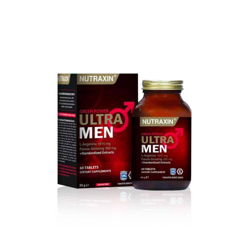 Nutraxin Ultra Men Erkeklere Özel Destek - Green Power - 2