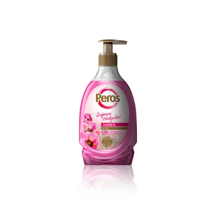 Peros Sıvı Sabun Amber & Gül Çiçeği (400 gr) - 1