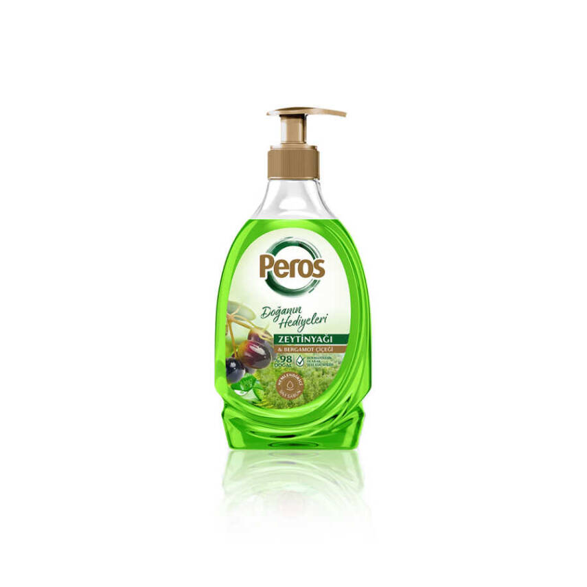 Peros Sıvı Sabun Zeytinyağı & Bergamot Çiçeği (400 gr) - 1