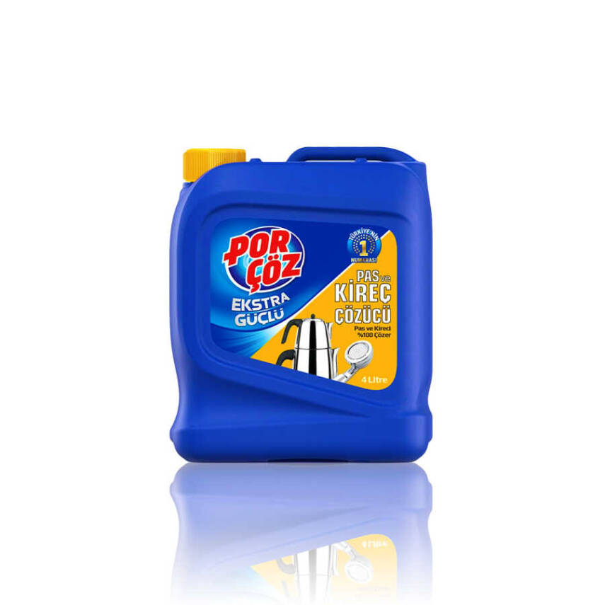 Porçöz Kireç ve Pas Çözücü (4000 ml) - 1