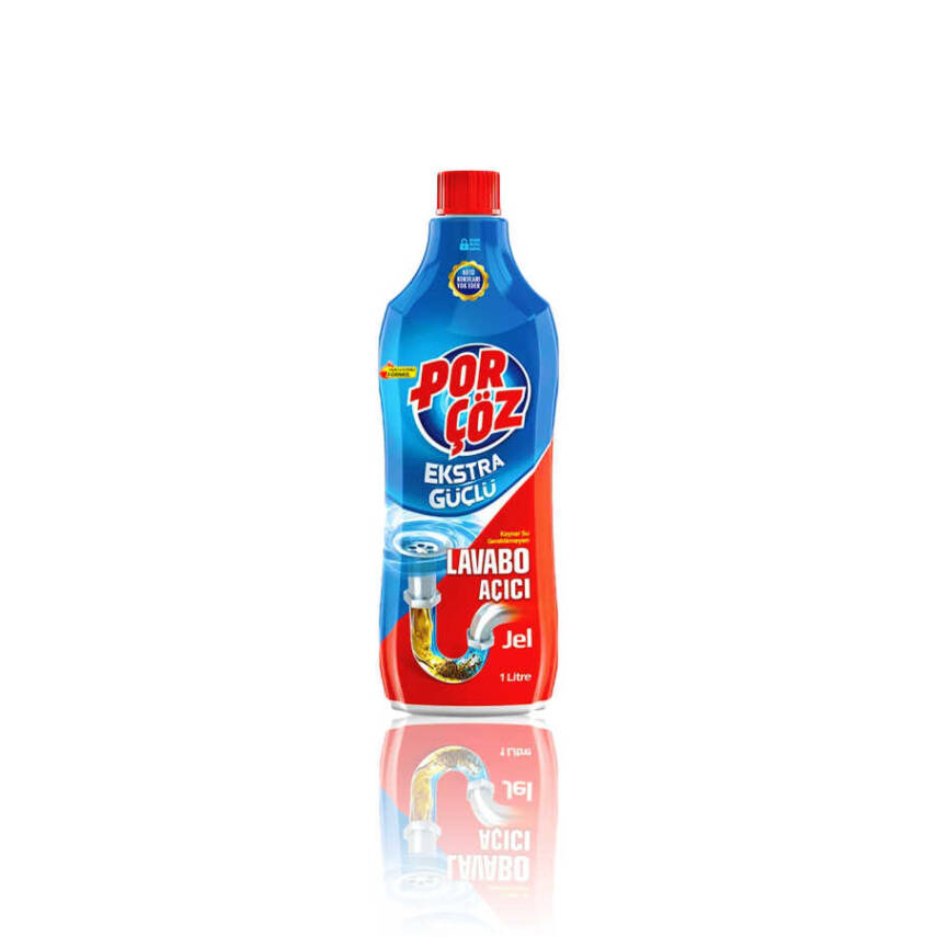 Porçöz Lavabo Açıcı Jel (1000 ml) - 1