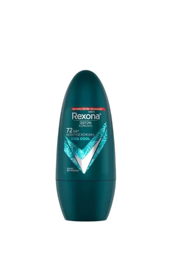 Rexona Üstün Koruma Erkek Roll-On Deodorant Xtra Cool 72 Saat Kesintisiz Koruma 50 ml - 1